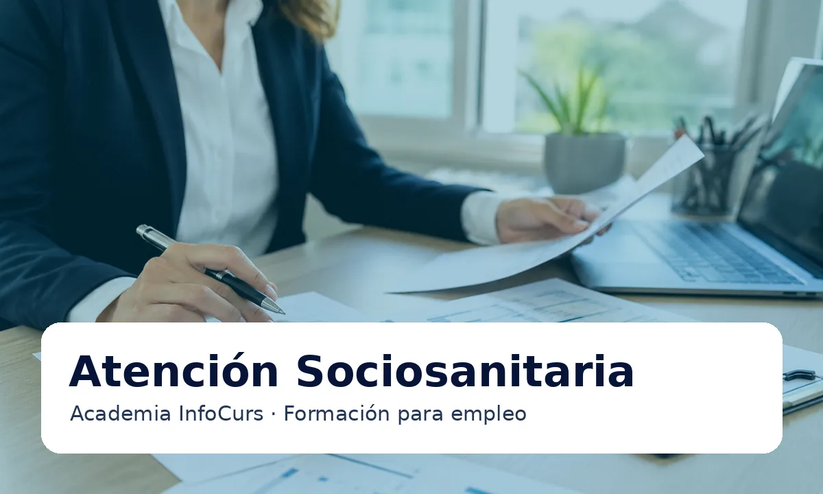 Curso de atención sociosanitaria en Xàtiva